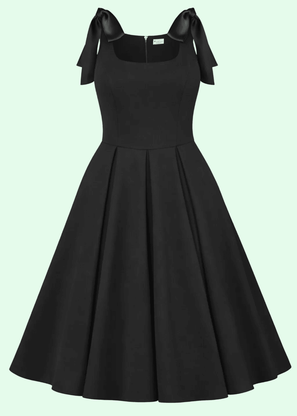 1950'er Josephine swing kjole - sort swing kjole Pretty Dress Company