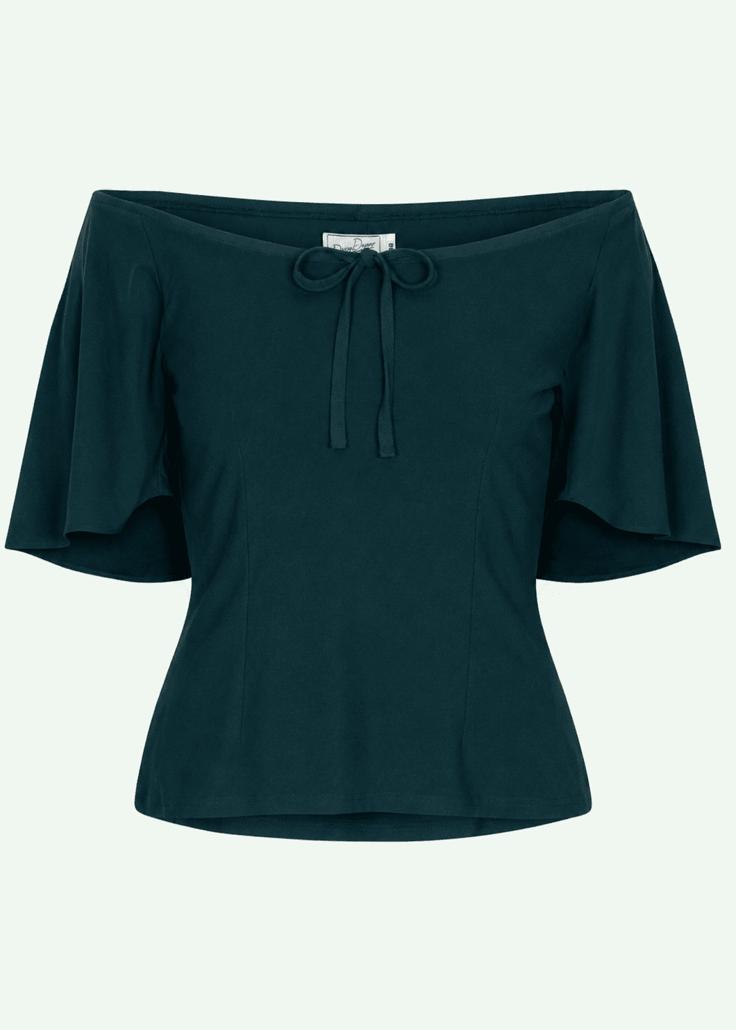 Butterfly top - grøn jersey top Daisy Dapper