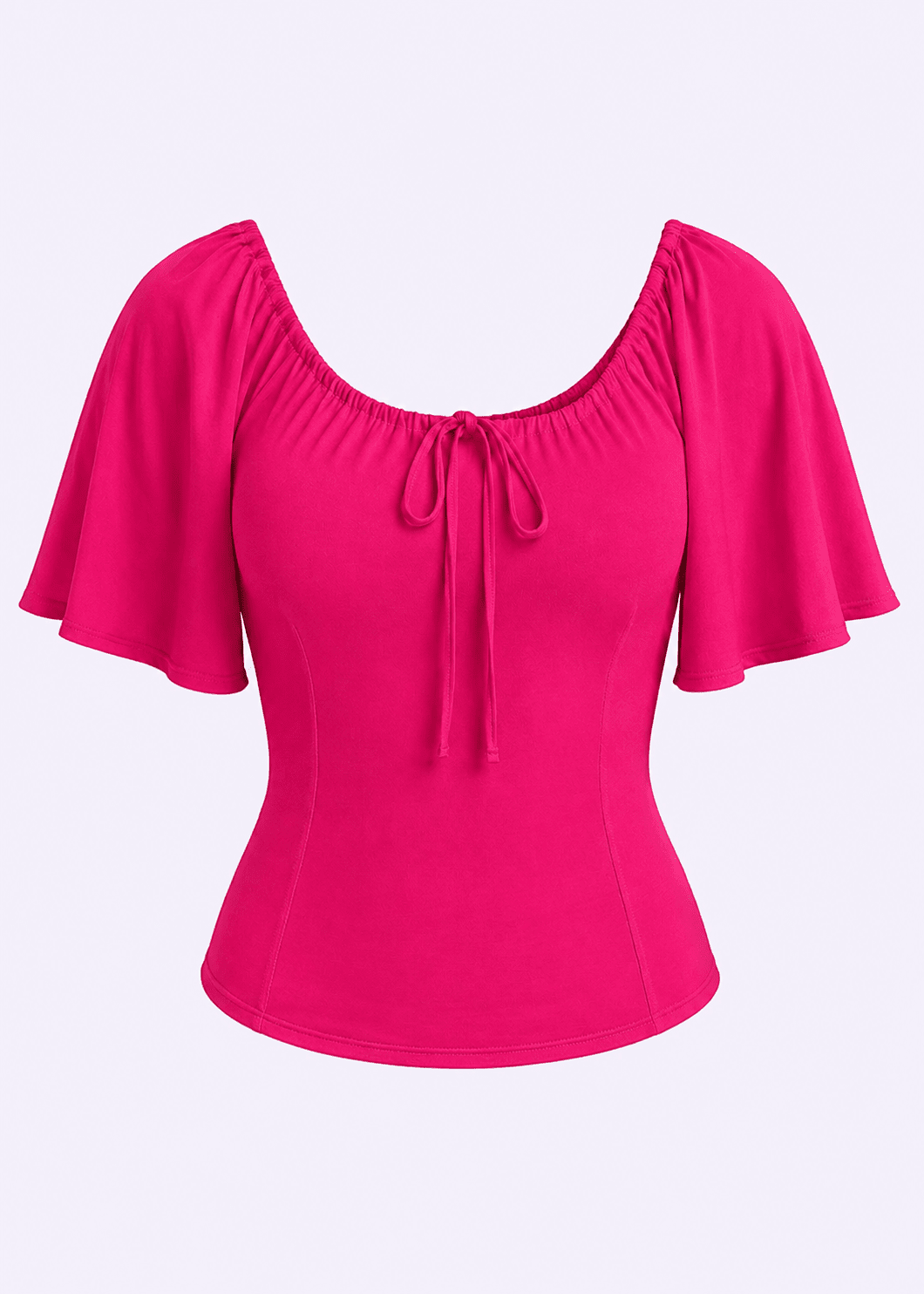 Butterfly top - pink jersey top Daisy Dapper
