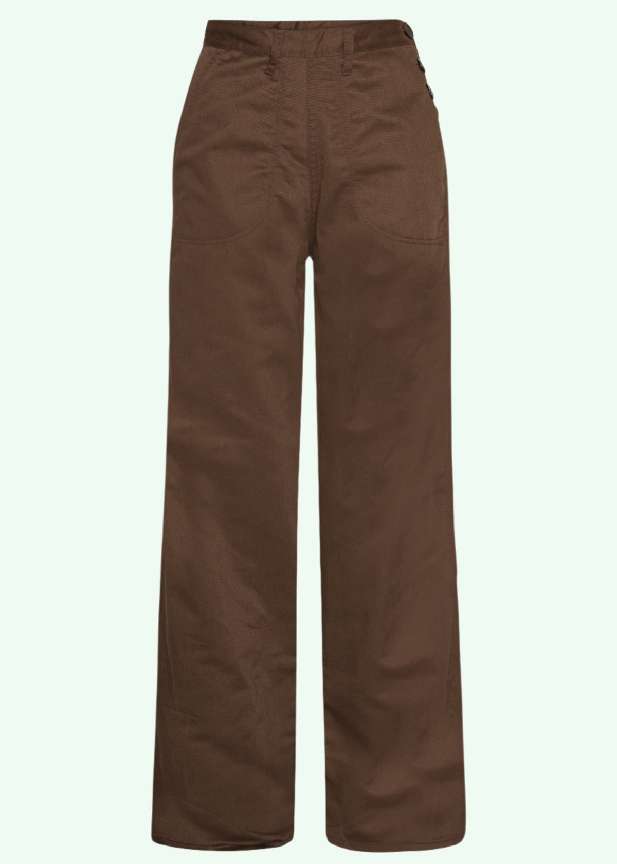 Button Pants bukser i brun bukser Freddies Of Pinewood