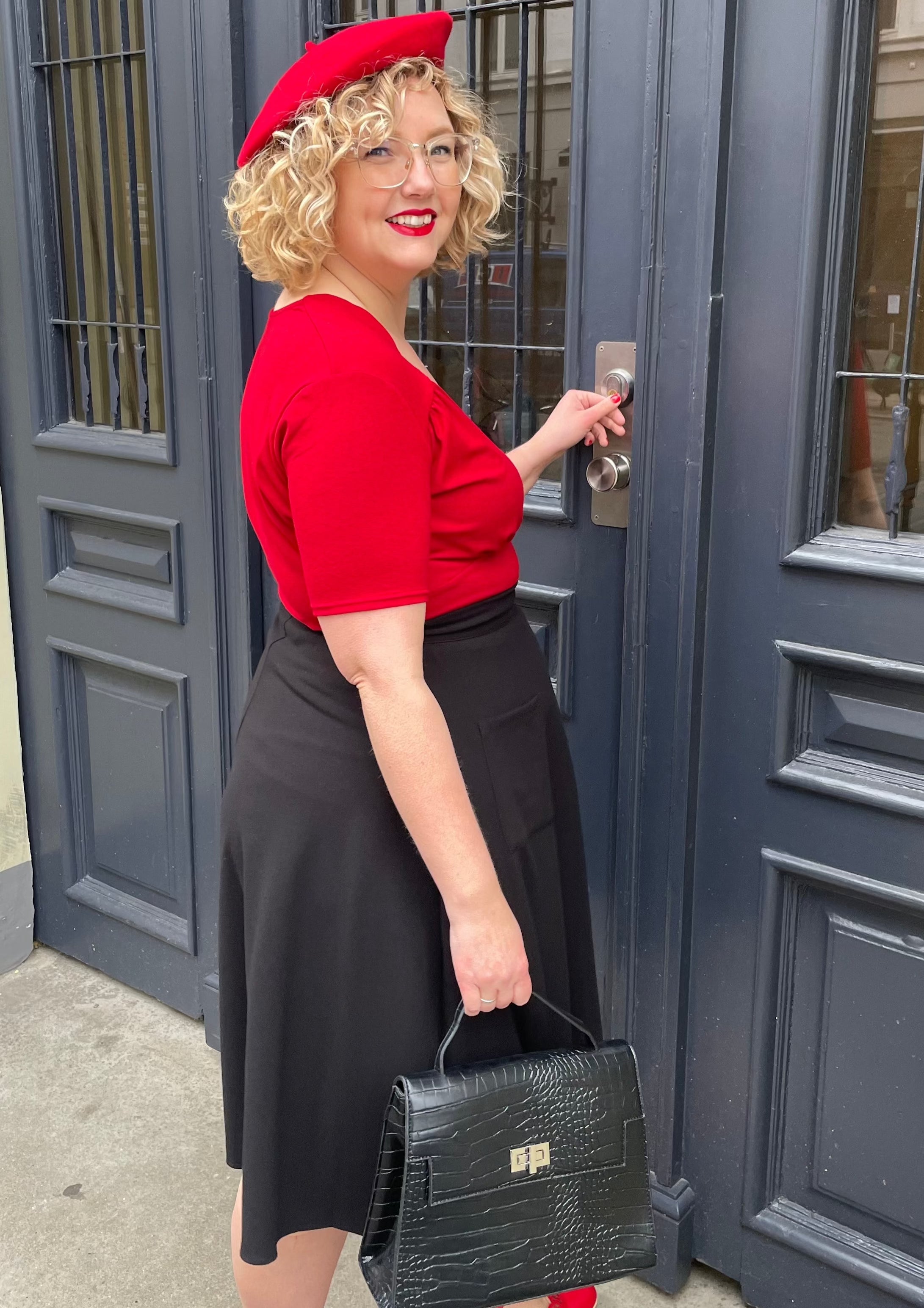 Diefenthal 1905: Klassisk rød baret i uld Accessories Diefenthal