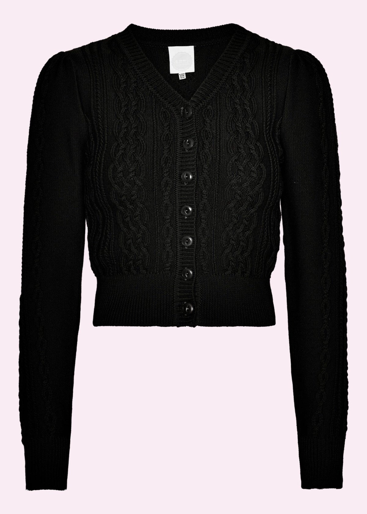 Ice Breaker Cardigan i sort cardigan Emmy Design