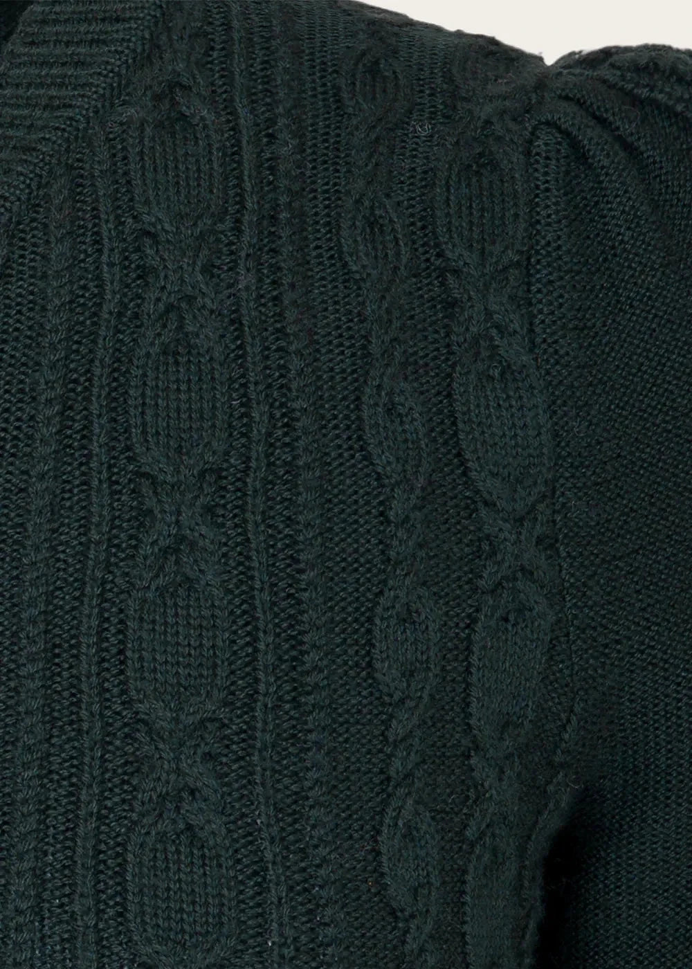 Ice Skater Cardigan - Bottle Green cardigan Emmy Design