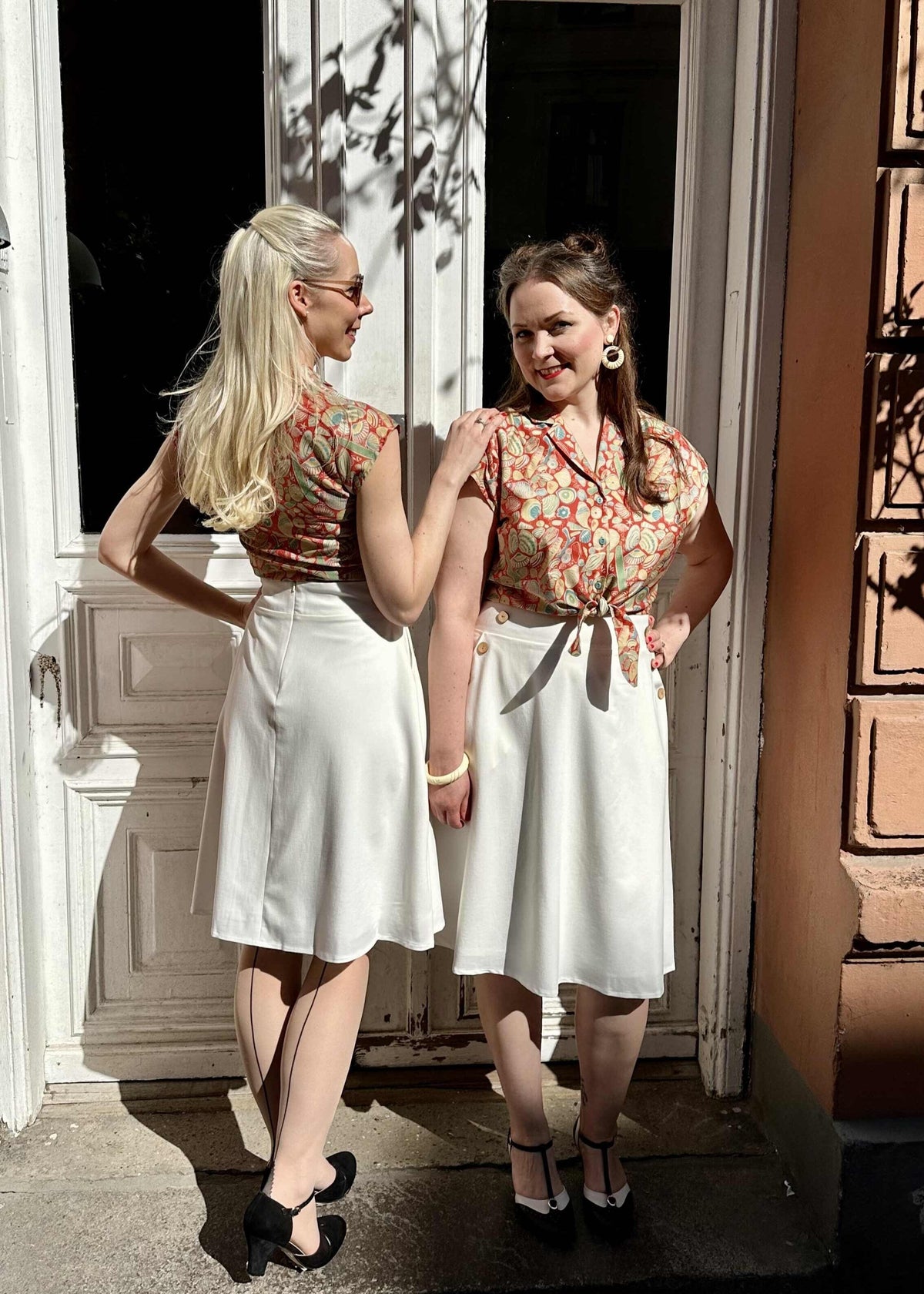 Peggy bindetop med konkylier og muslinger top Palava