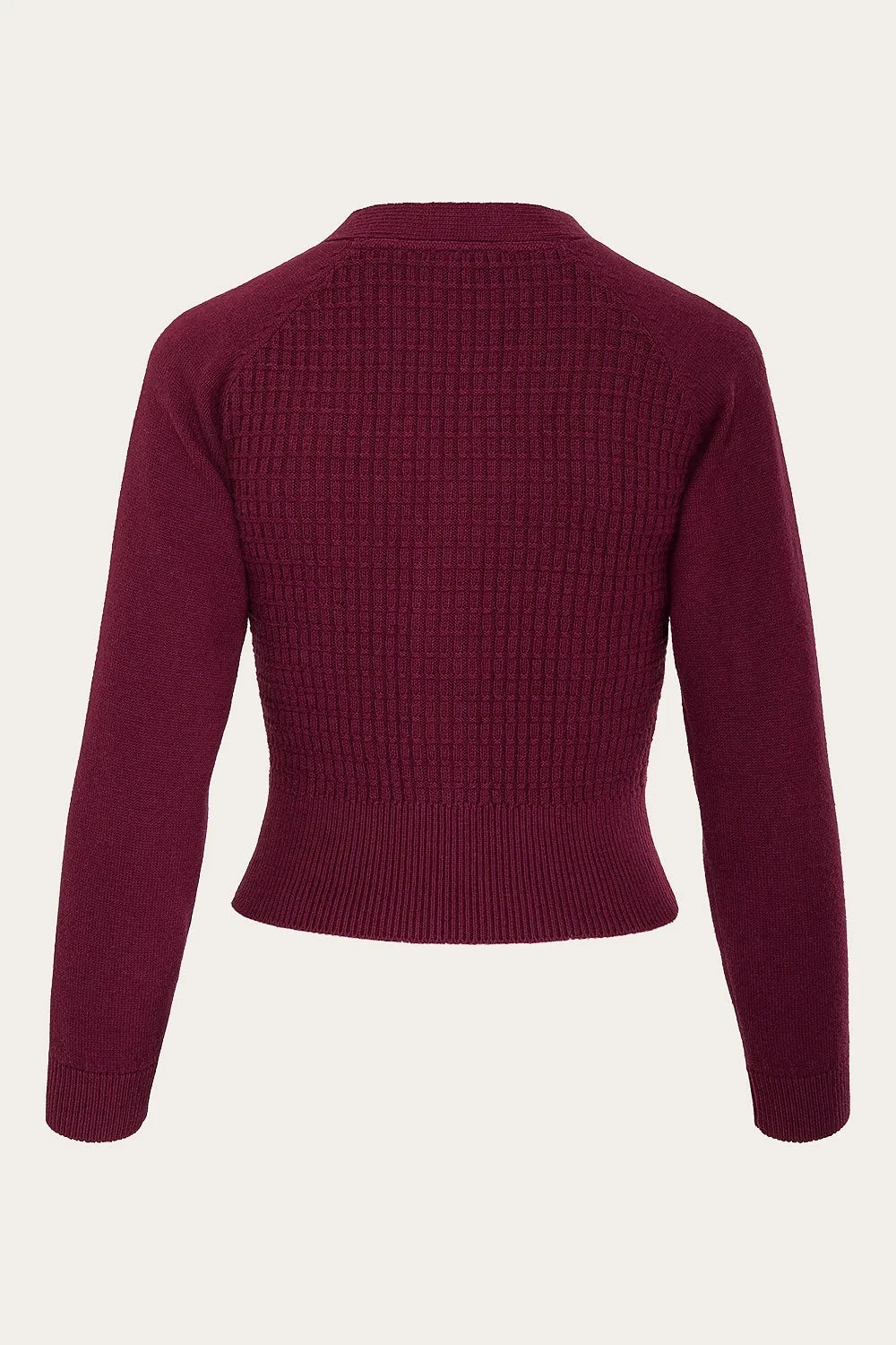 The Cable Knit College Cardigan - Vinrød cardigan Emmy Design