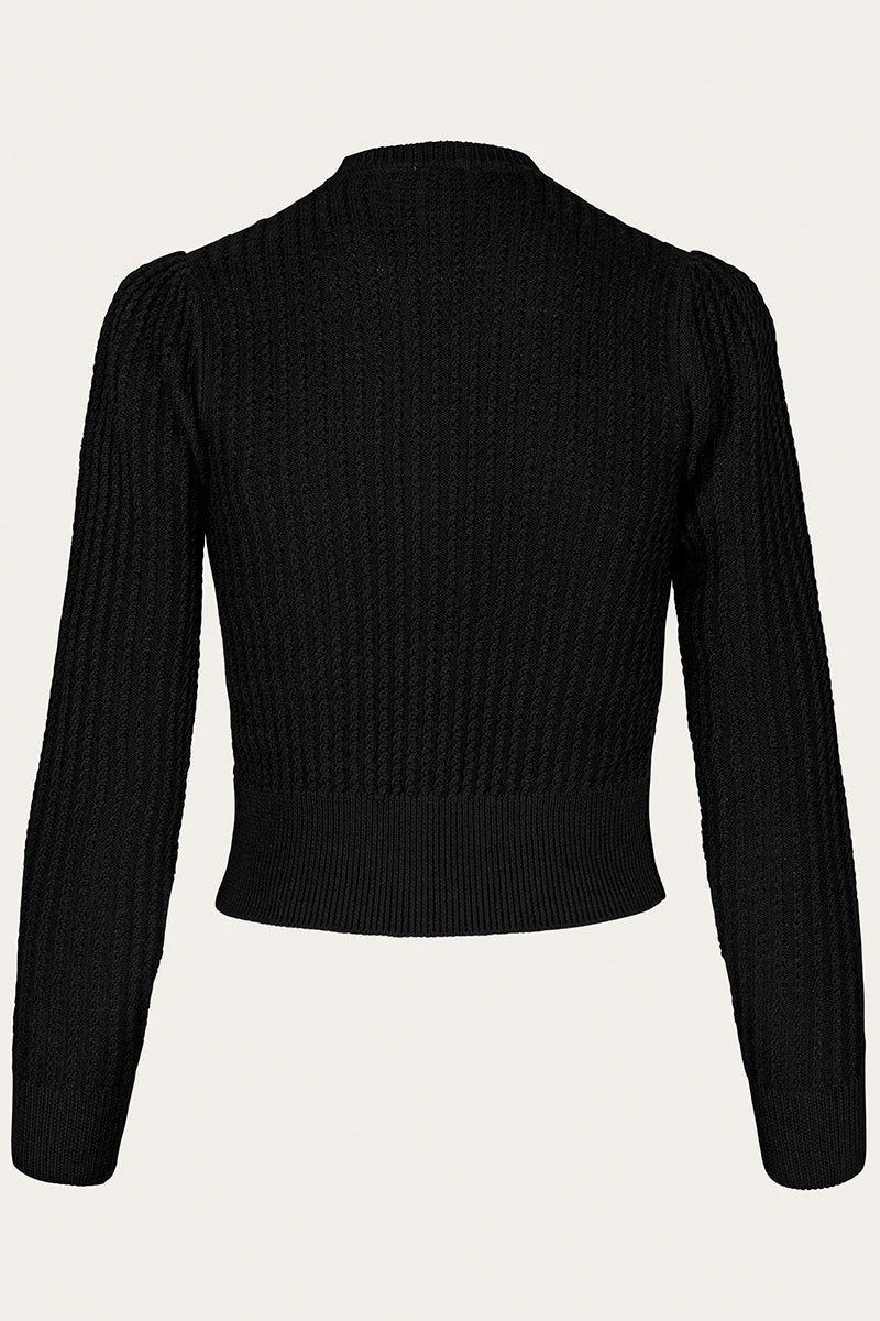 The Scandi Summer Cardi i sort cardigan Emmy Design
