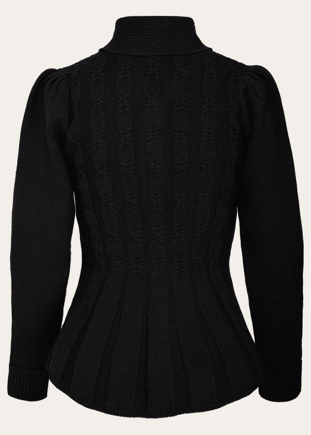 The Screen Siren Cardigan - Black cardigan Emmy Design