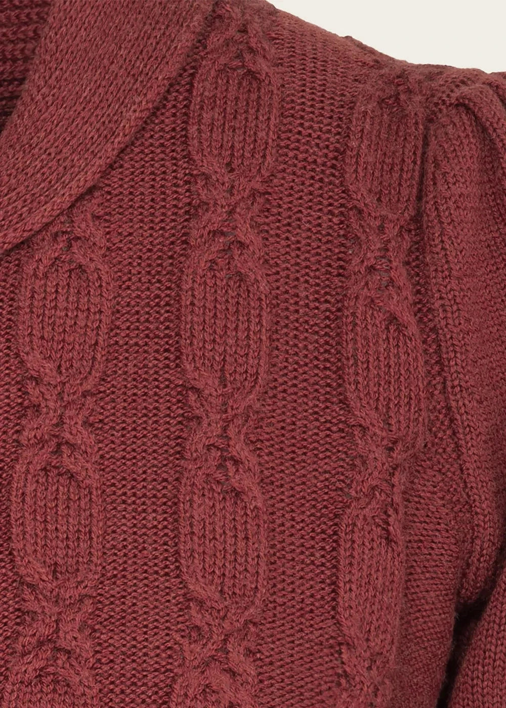 The Screen Siren Cardigan - Rust cardigan Emmy Design