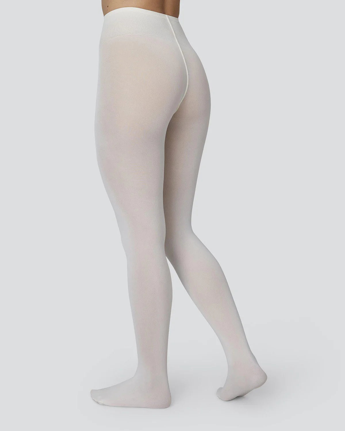 Swedish Stockings: Olivia strømpebukser i ivory 60 denier toej Swedish Stockings