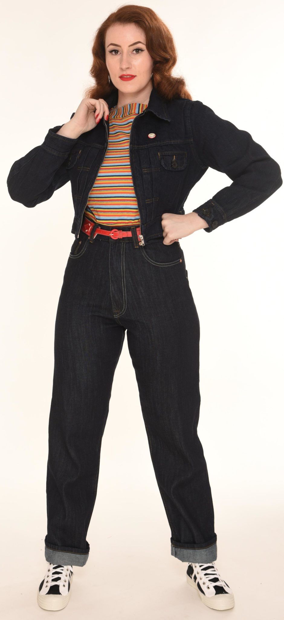 Freddies of Pinewood: Norma jeans i mörkblått