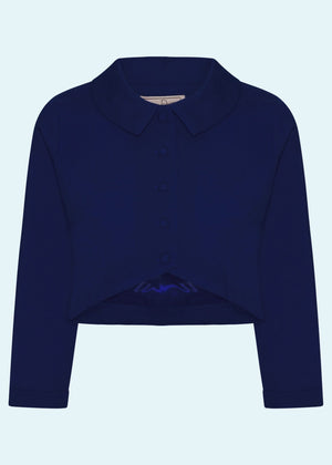 Bolero jakke i navy jakke Daisy Dapper 