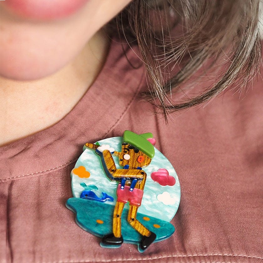 Boys Don't Lie Brooch Accessories Erstwilder 