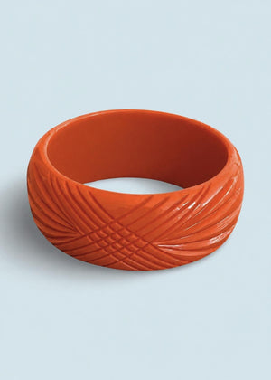 Bredt armbånd i vintage stil - rust armbånd Rock It Rosie 