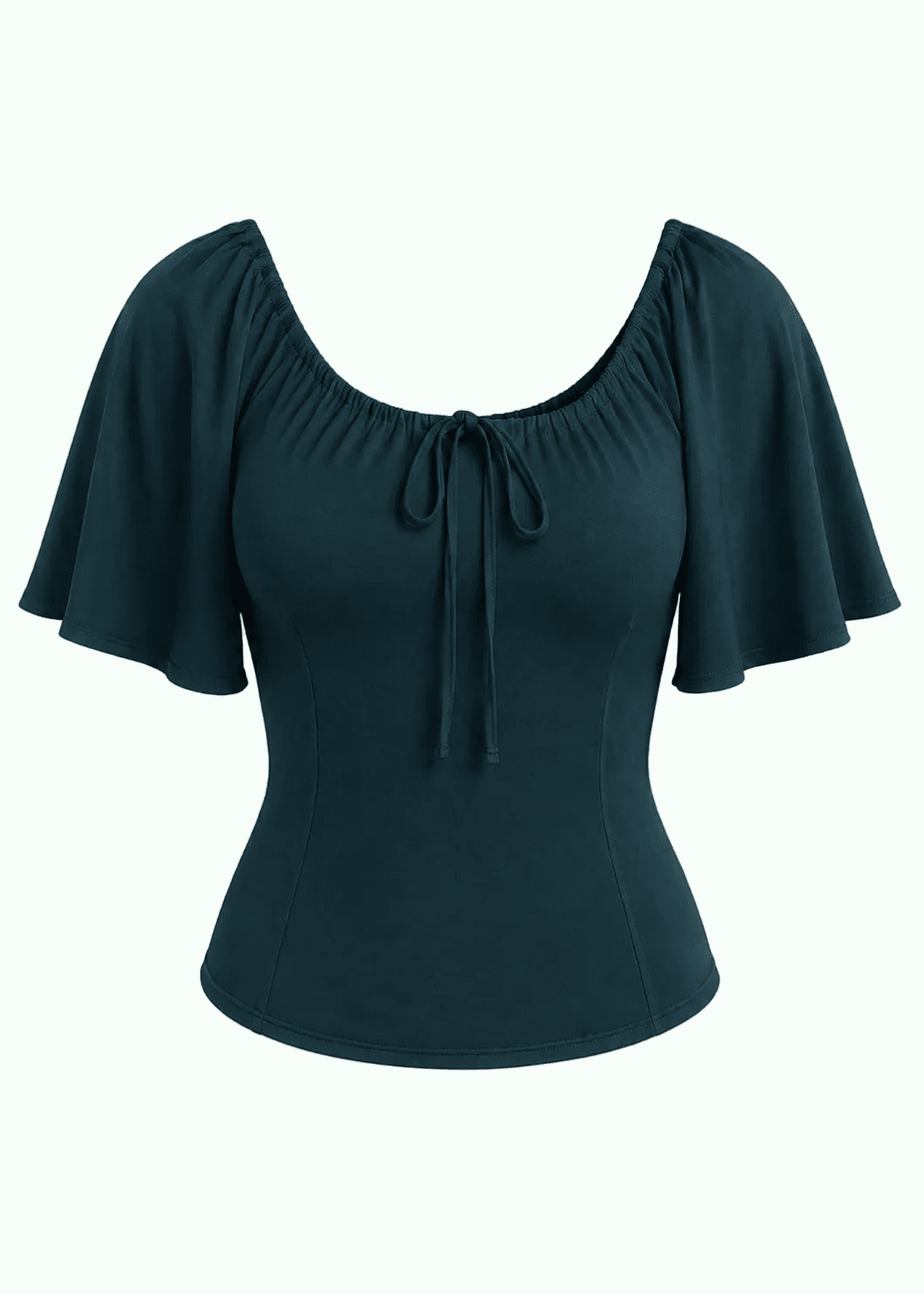 Butterfly top - grøn jersey top Daisy Dapper 