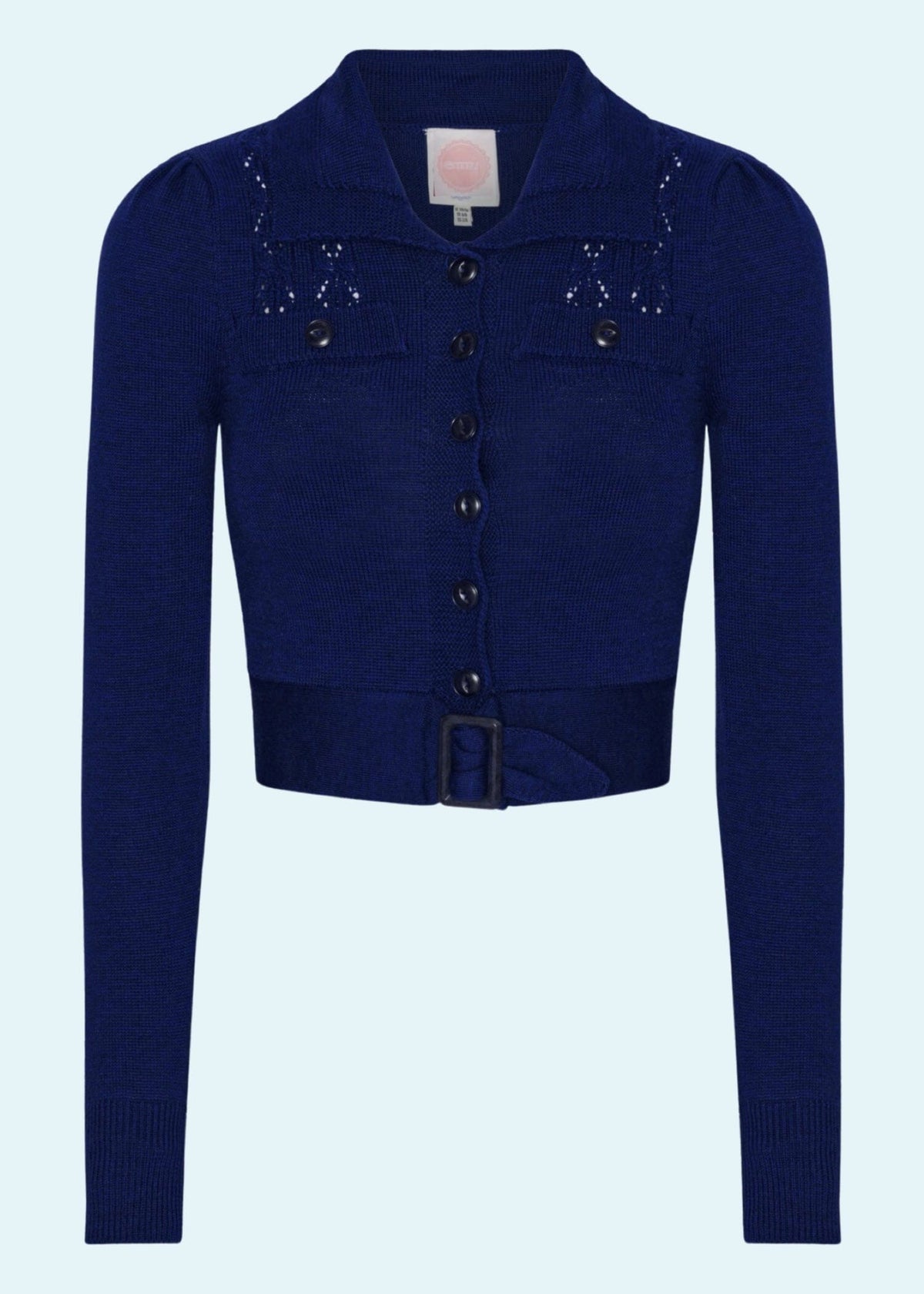 Catch me if you can- cardigan i navy tøj Emmy Design 