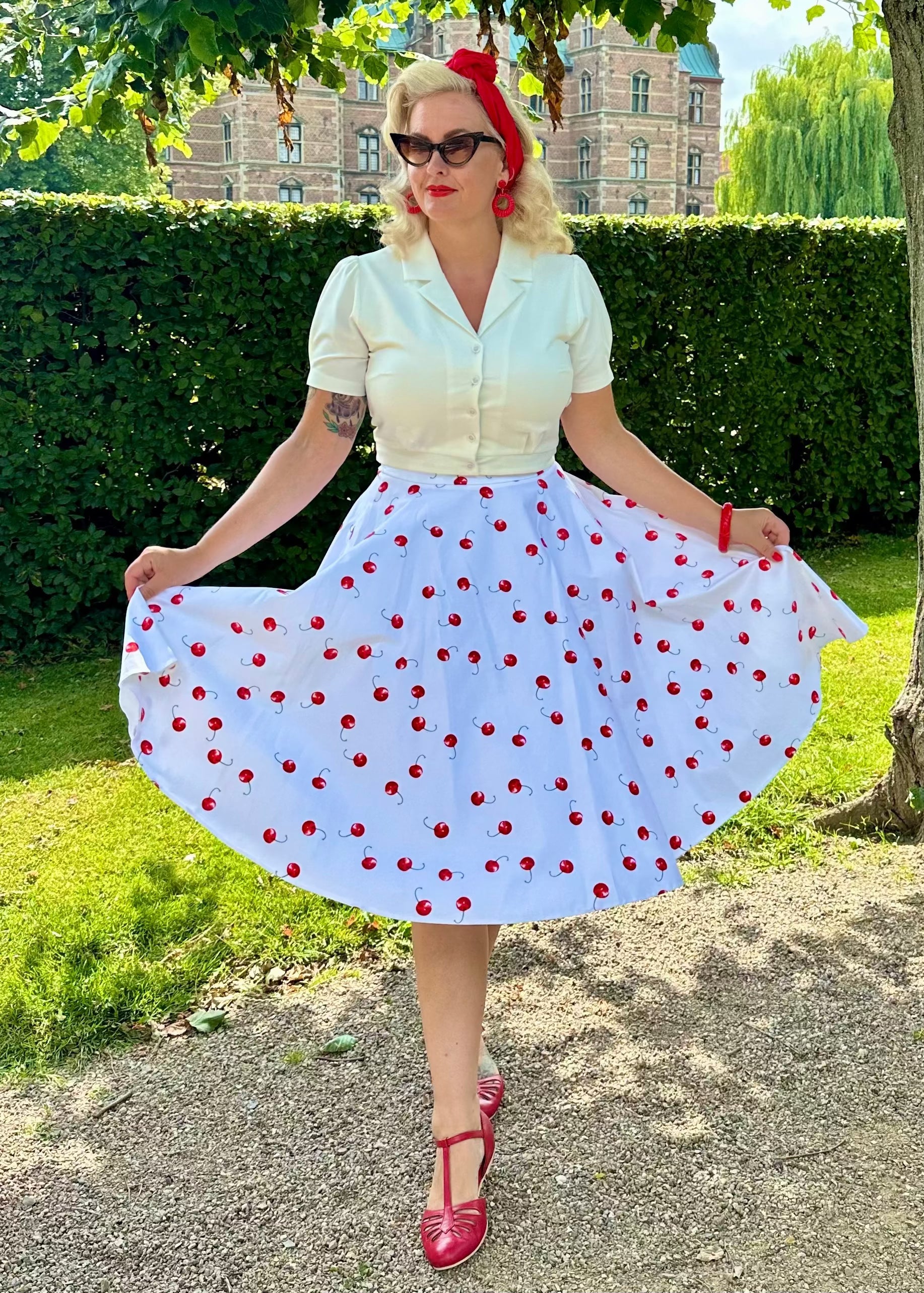 Daisy kortærmet skjorte i hvid kortærmet skjorte Daisy Dapper 