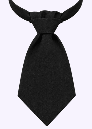 Dame slips - sort linen slips Daisy Dapper 