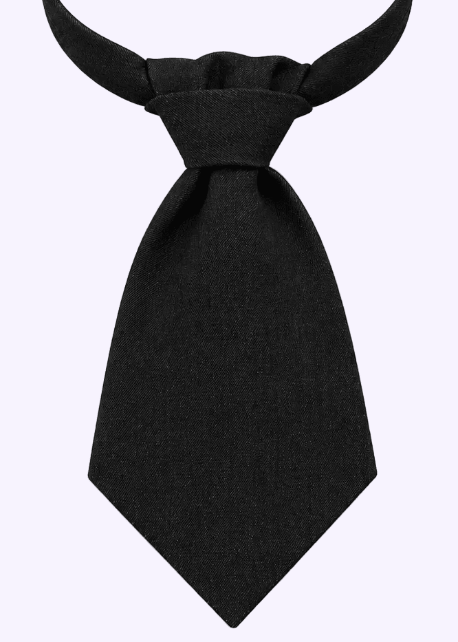 Dame slips - sort linen slips Daisy Dapper 