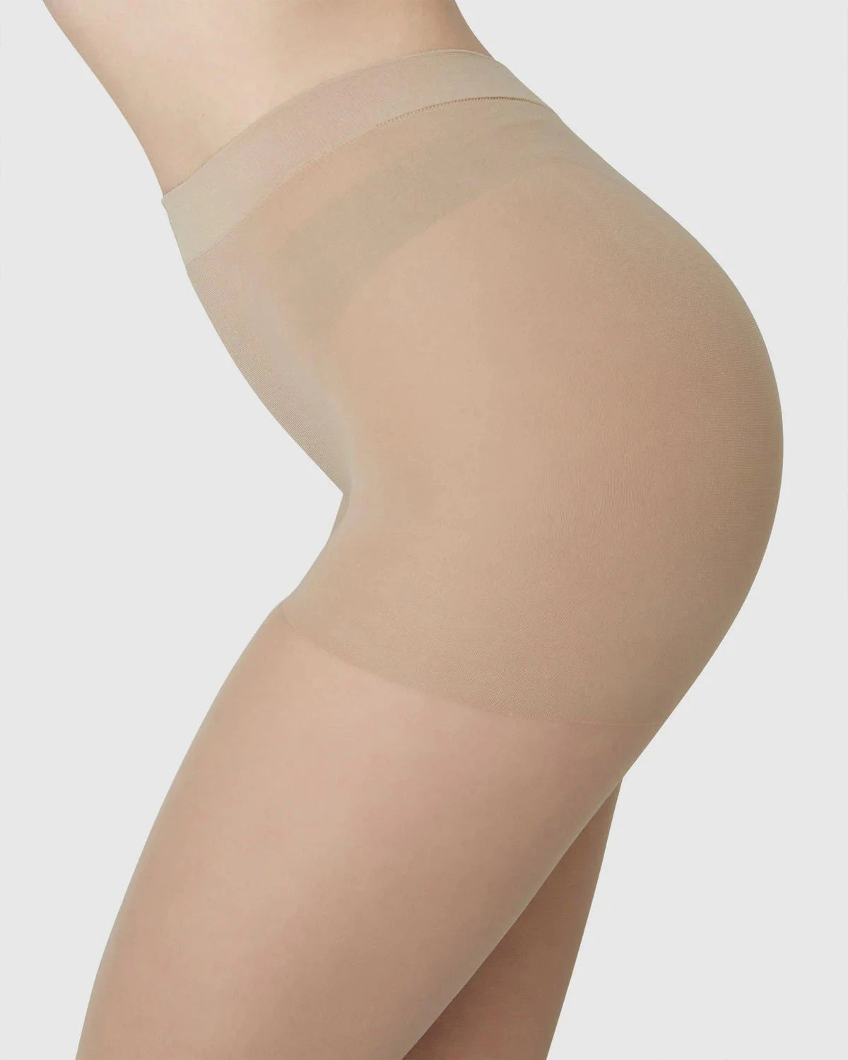 Moa control tights strømpebukser 20 den i sand Swedish Stockings 