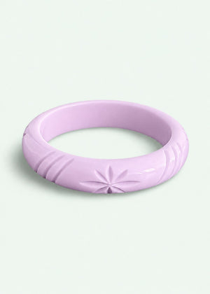 Smalt armbånd i 1950'er stil - lilla armbånd Rock It Rosie 
