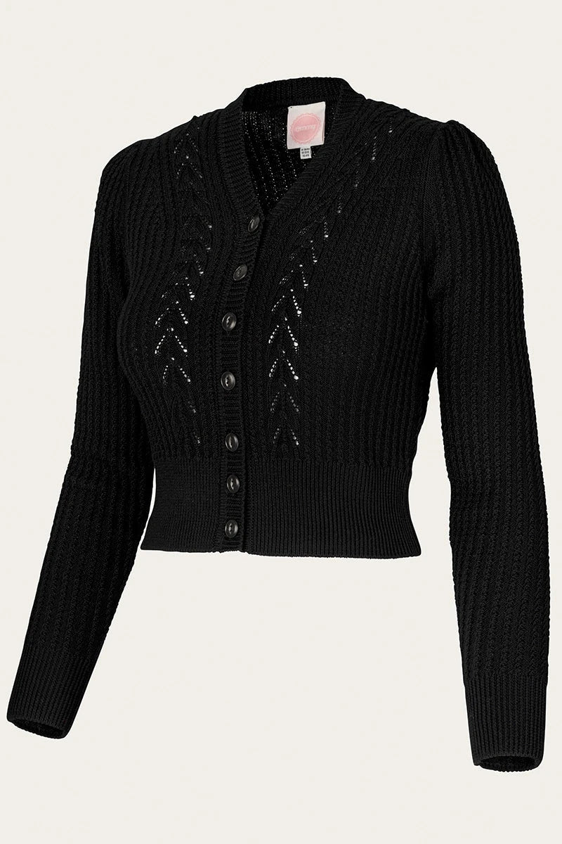 The Scandi Summer Cardi i sort cardigan Emmy Design 